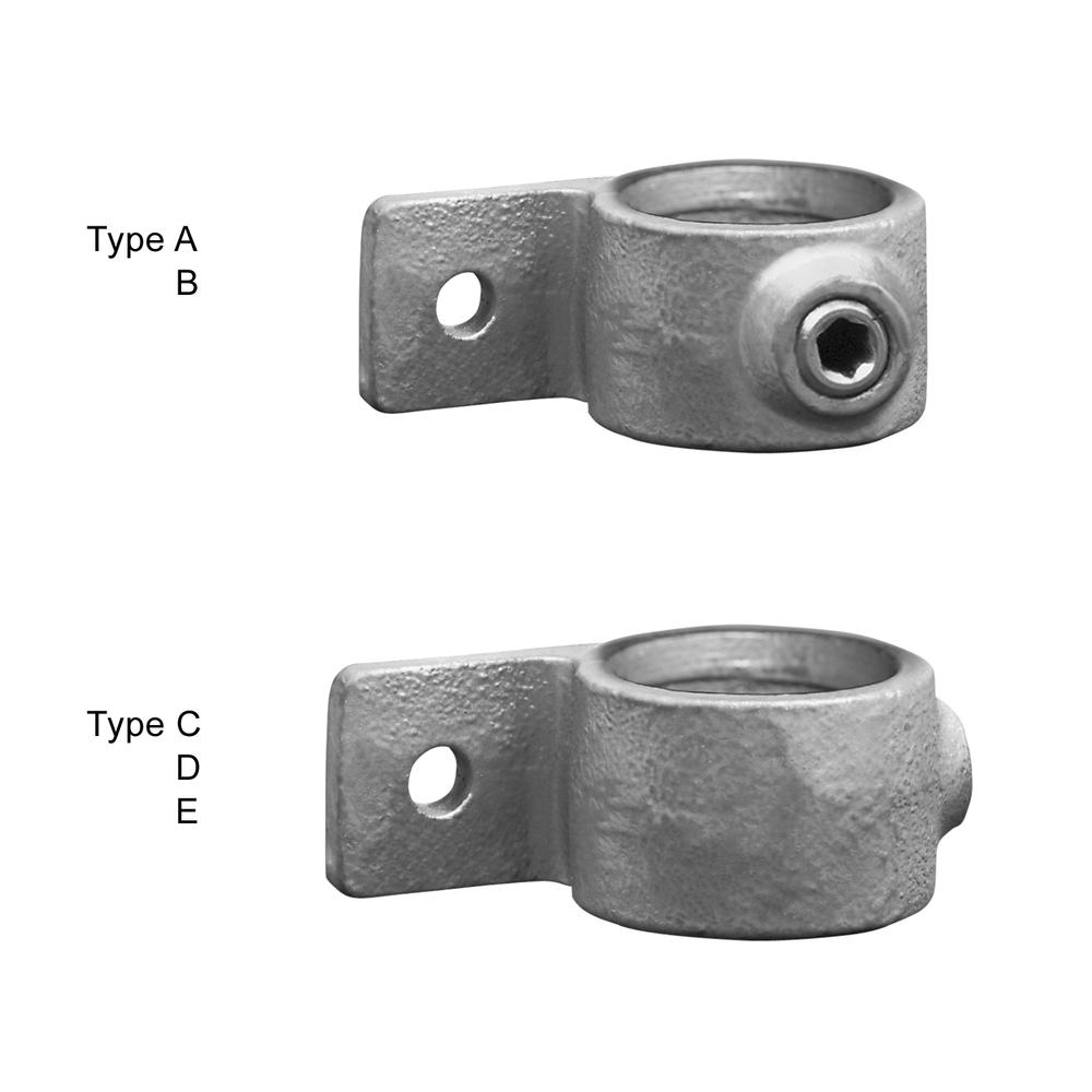 Doos Oogdeel enkele lip-A / 21,3 mm (100 stuks)